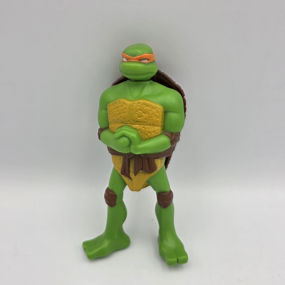 TNMT Teenage Mutant Ninja Turtles Donatello 5" McDonalds Toy Shell Opens 2007